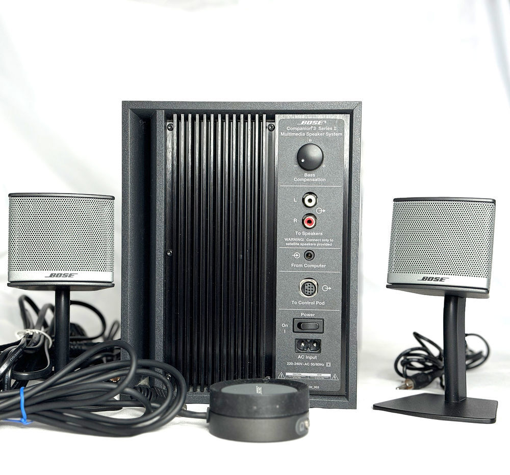 Enceintes pc BOSE Companion 3 s&eacute;rie 2
Audio et hifi