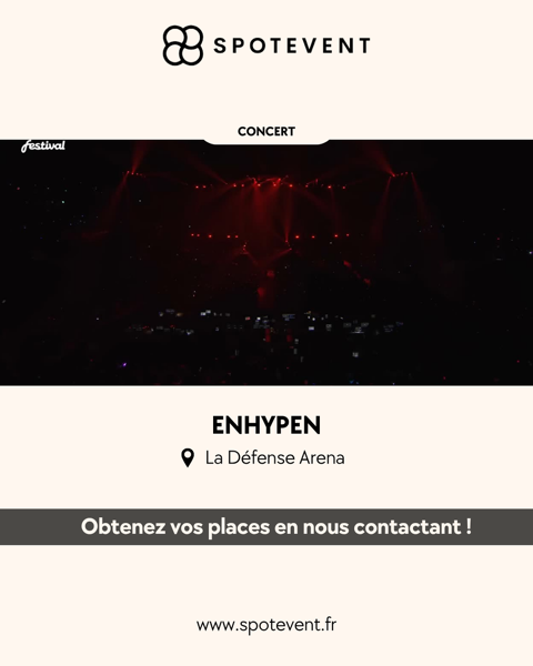 Enhypen - Accès 329 Paris 3 (75)