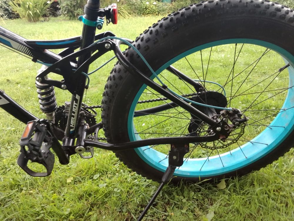 FatBike Helliot taille L adulte, 21 vit, tout suspendu Vlos