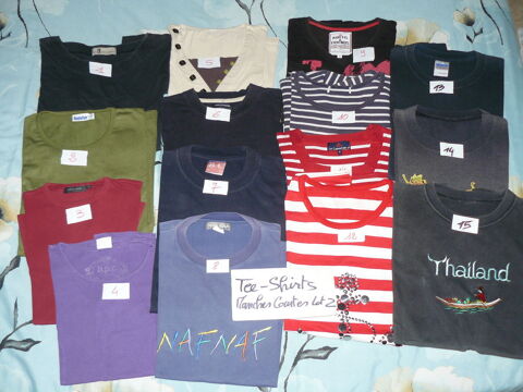 16 tee-shirts manches courtes lot 2   bibi Saint-Sornin (03)