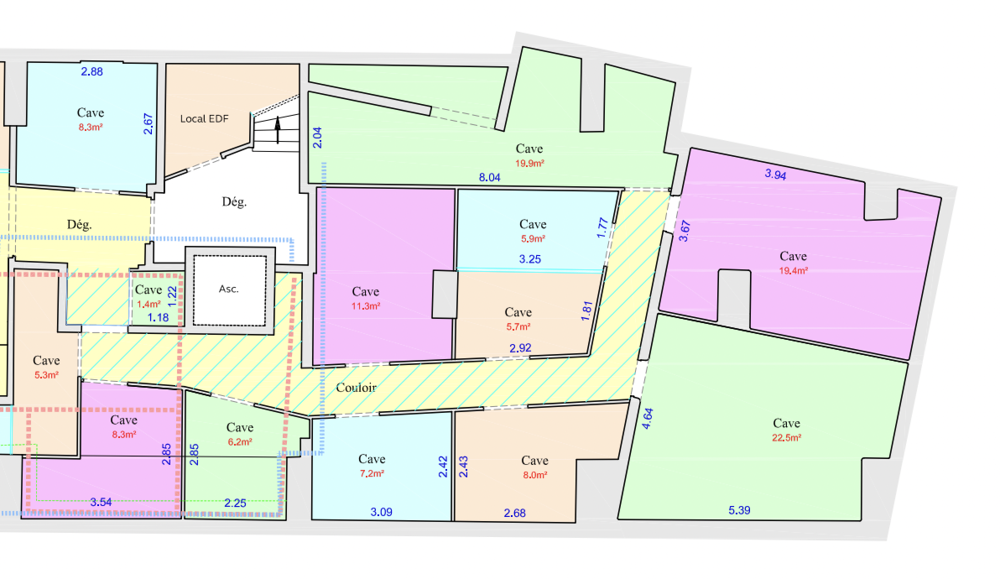 Location Parking/Garage Box de stockage en s-sol Lorient Centre Lorient