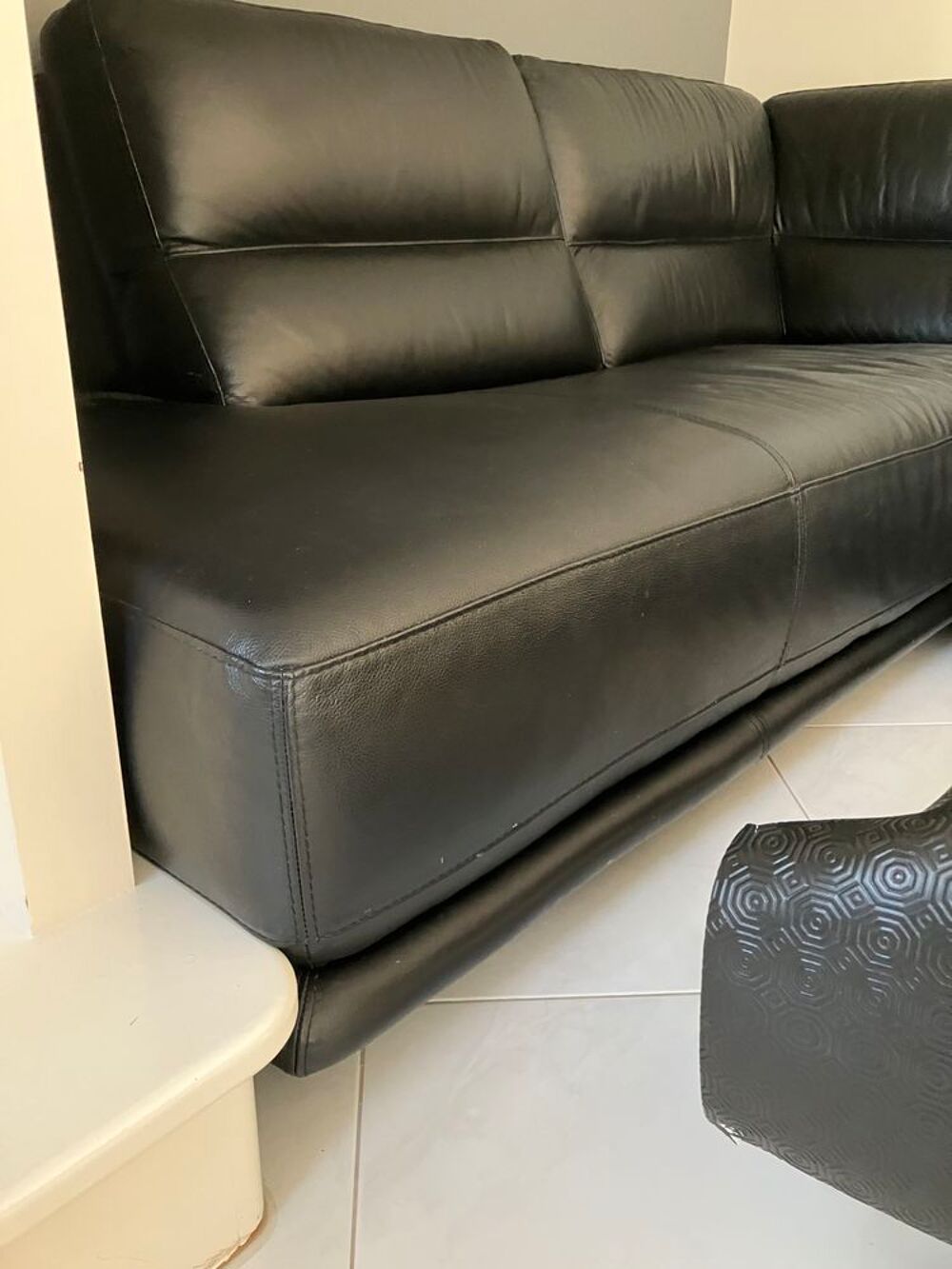 canap&eacute; cuir angle Meubles