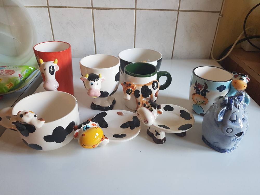 objets collection de vache 