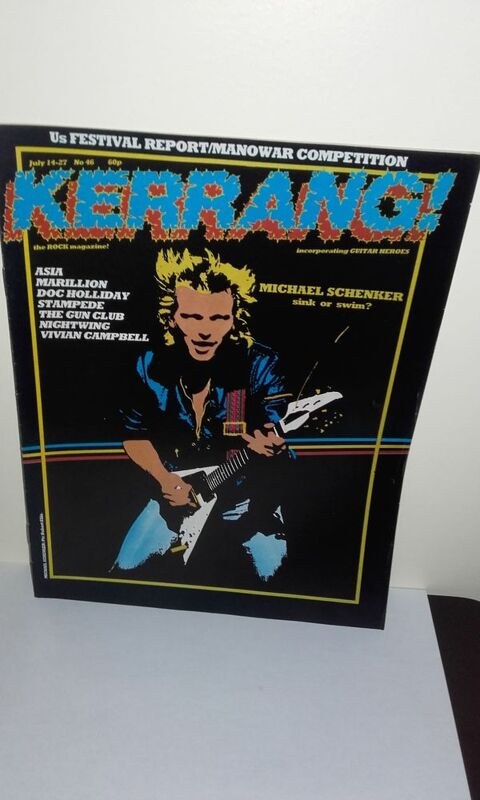 Kerrang N46 - July 14 1983 (UK Magazine) avec M. Schenker 35 Angers (49)