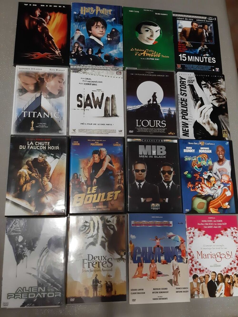 plusieurs dvd DVD et blu-ray