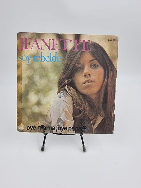 Vinyle 45 tours Jeannette Soy Rebelde (Oye Mama, Oye Papa) 6 Vulbens (74)
