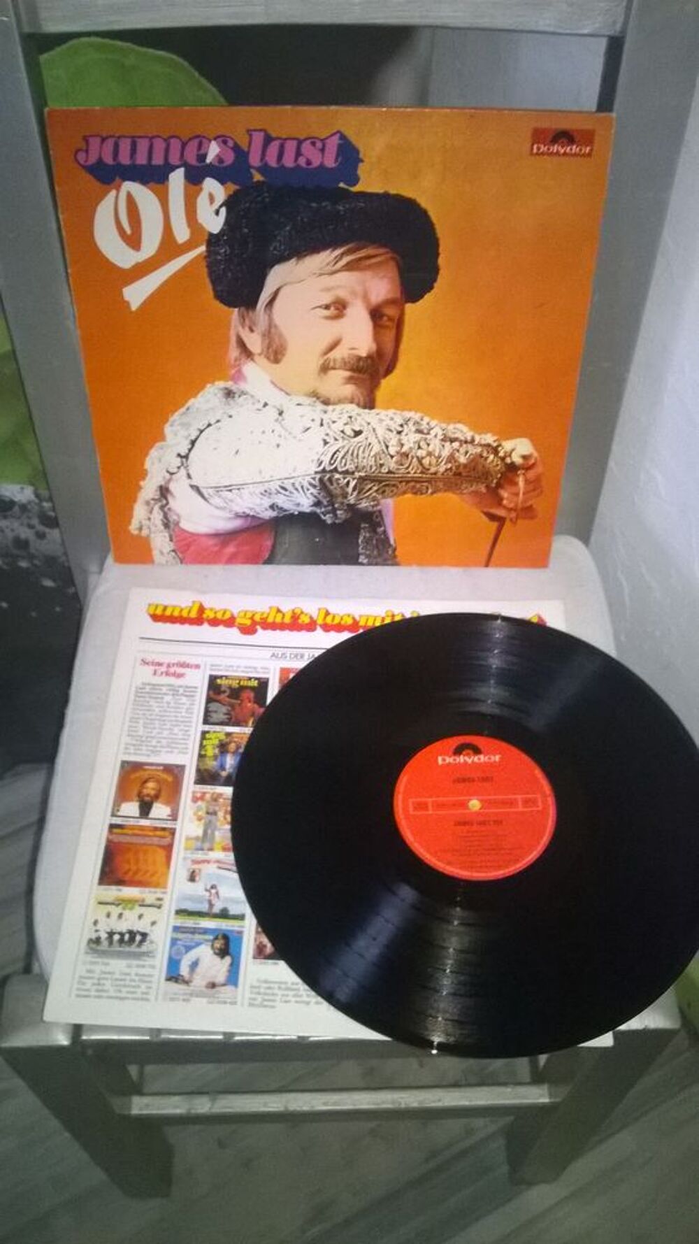 Vinyle James Last
Ol&eacute;
1975
Excellent etat
Granada 
La Pa CD et vinyles