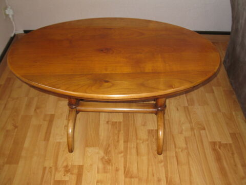 Table basse ovale bois Saint-Martin-au-Laërt (62)