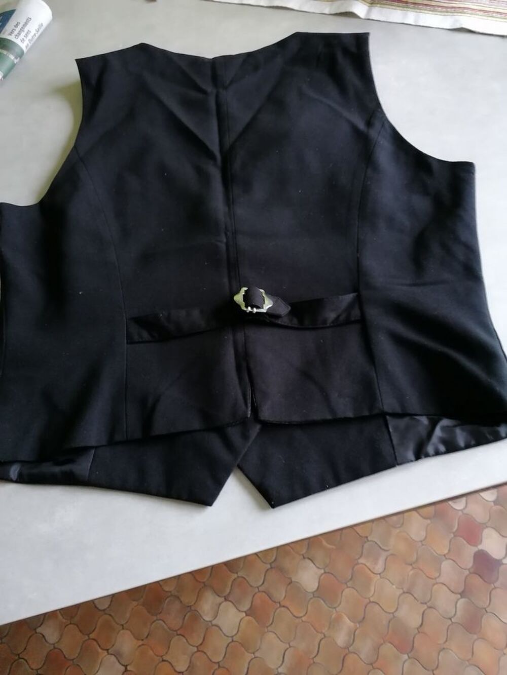 Gilet de costume femme noir Vtements