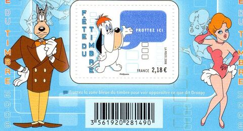 TIMBRES de FRANCE  . N**
FEUILLET   2008 4 Caumont (09)