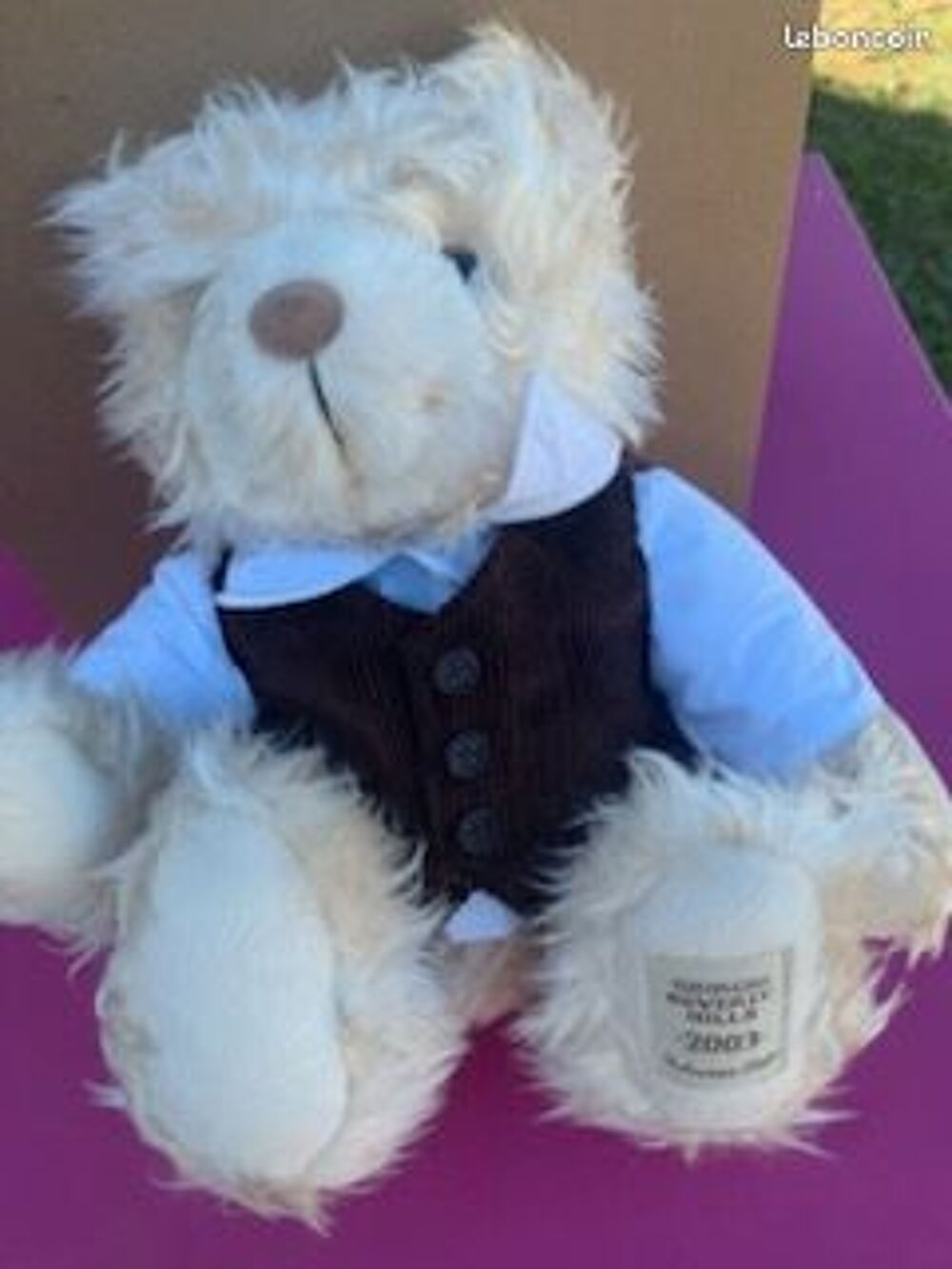 OURS GORGIO EN PELUCHE NEUF Jeux / jouets