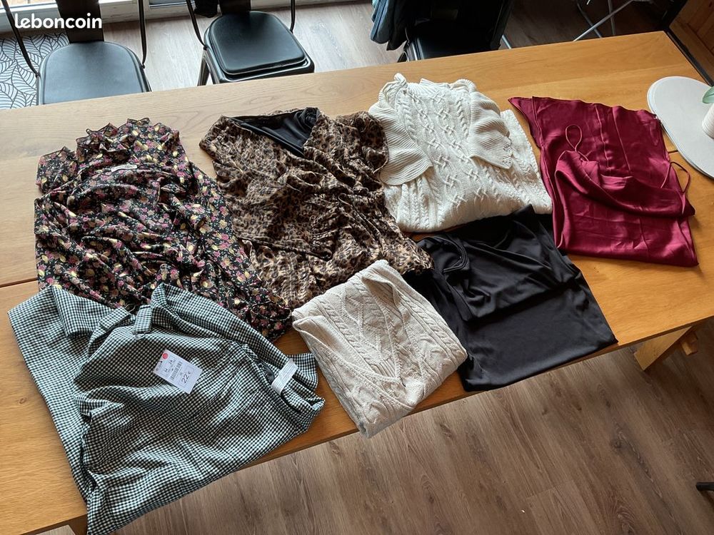 Lot v&ecirc;tement femme T36/38 - 30 PIECES Vêtements