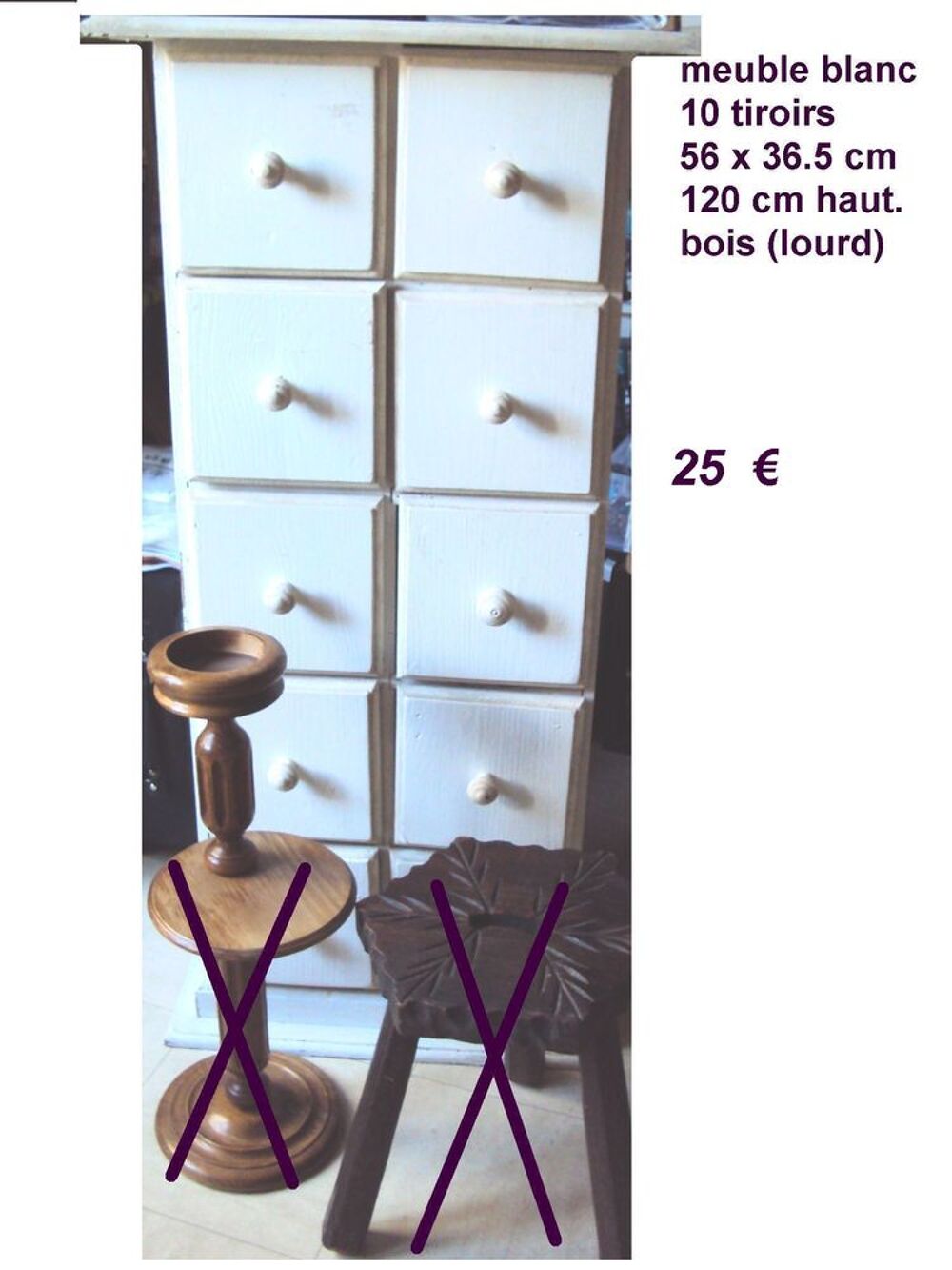 chariot/diable, verres, carreaux, ...zoe Bricolage