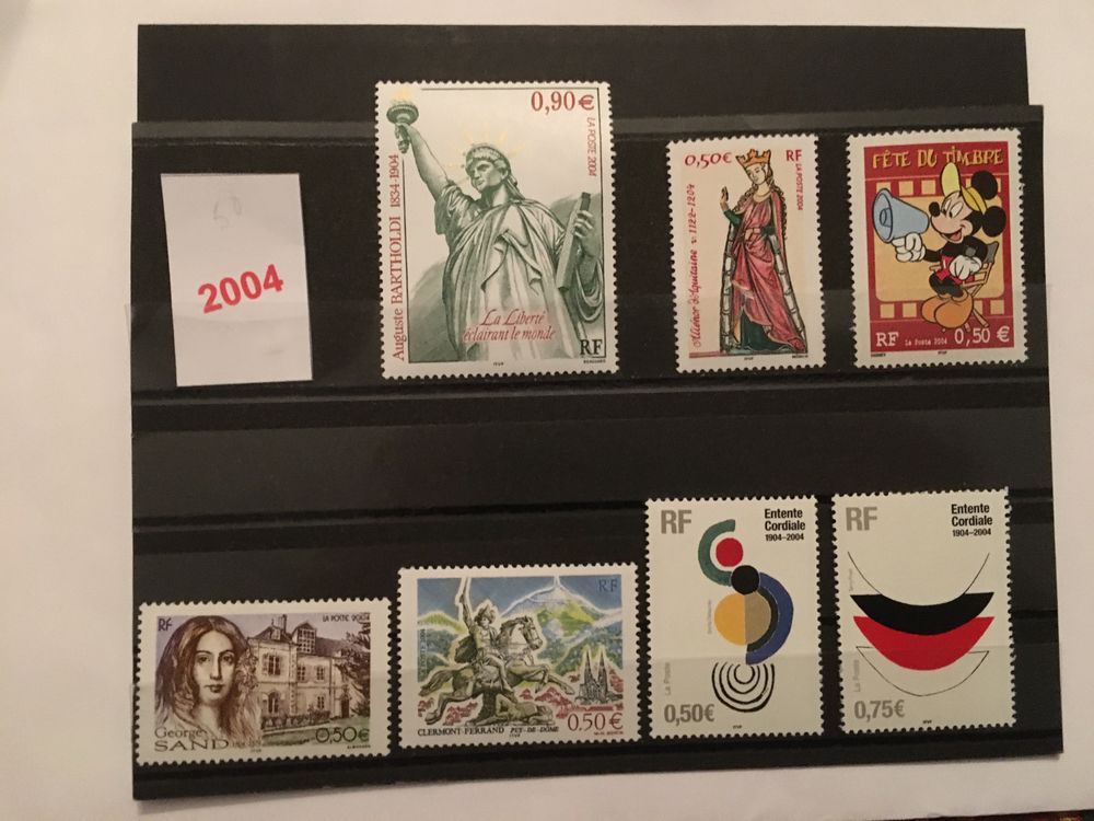 Timbres de collection de France ** Neufs 2004 