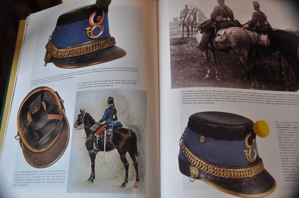 livre sur la cavalerie 1845-1915 hussard chasseur 