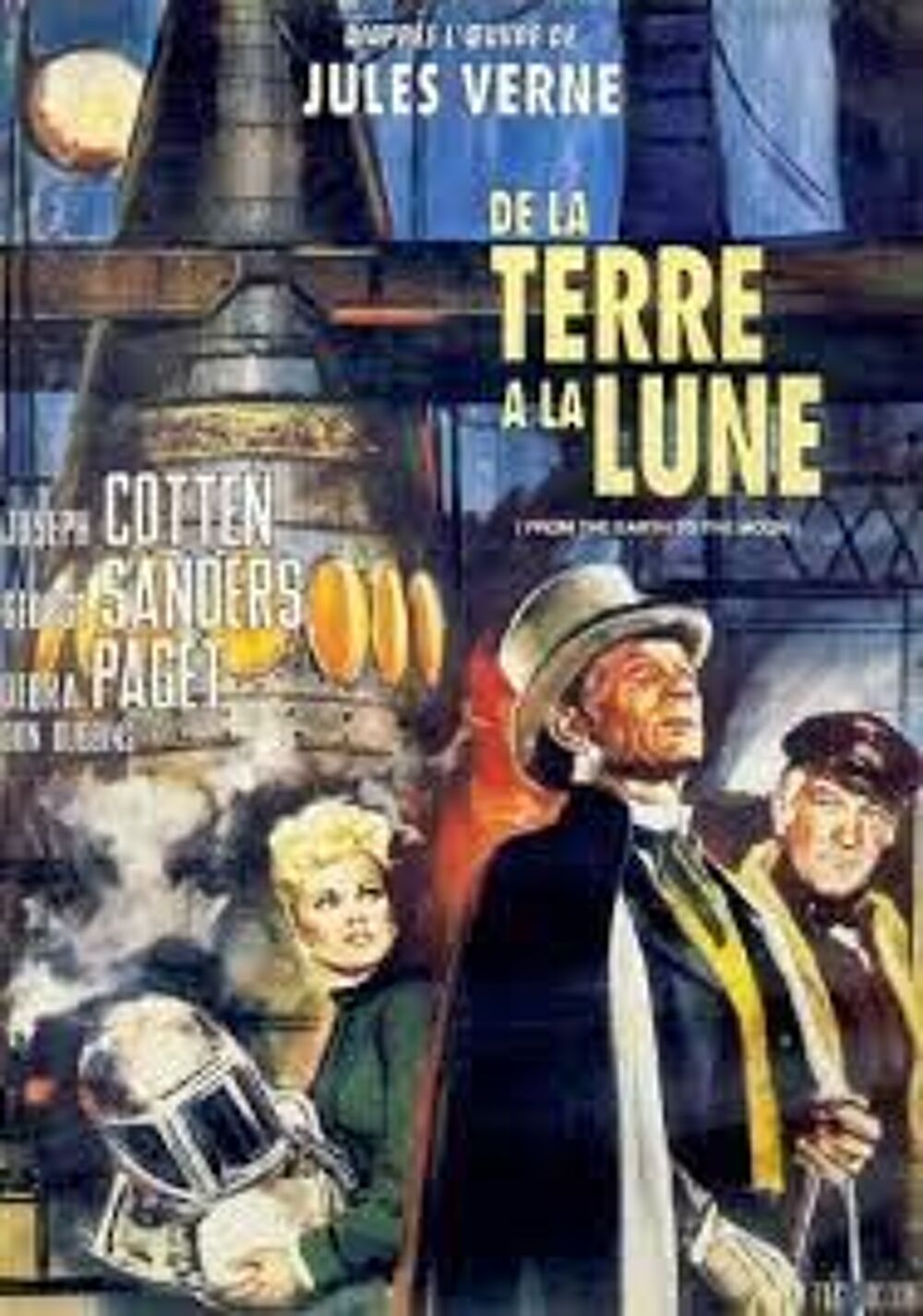 DE LA TERRE A LA LUNE avec joseph cotten (Paypal accepte)
DVD et blu-ray