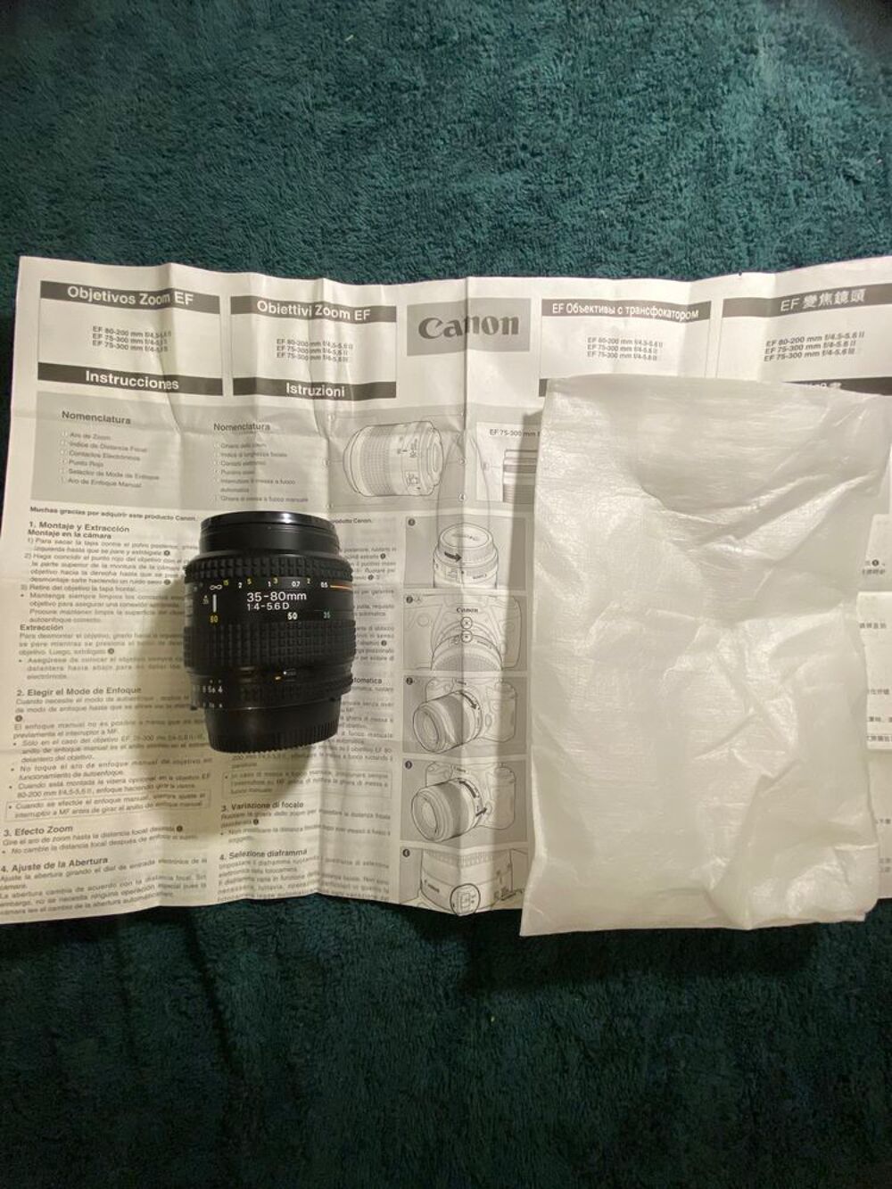 Objectif Nikon AF 35-80mm Photos/Video/TV