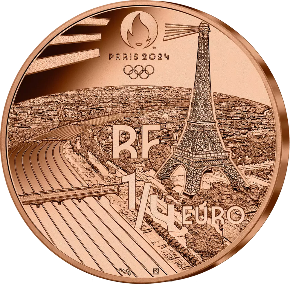 Collection 1/4e - Sports Cyclisme sur piste - JO Paris 2024 