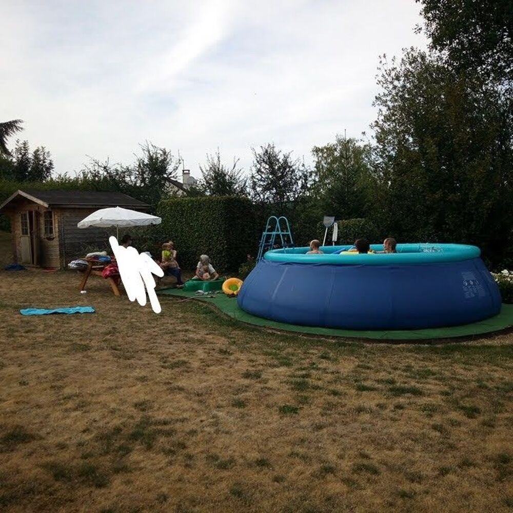 Piscine hors sol diam&egrave;tre 4m50 et accessoires Jardin