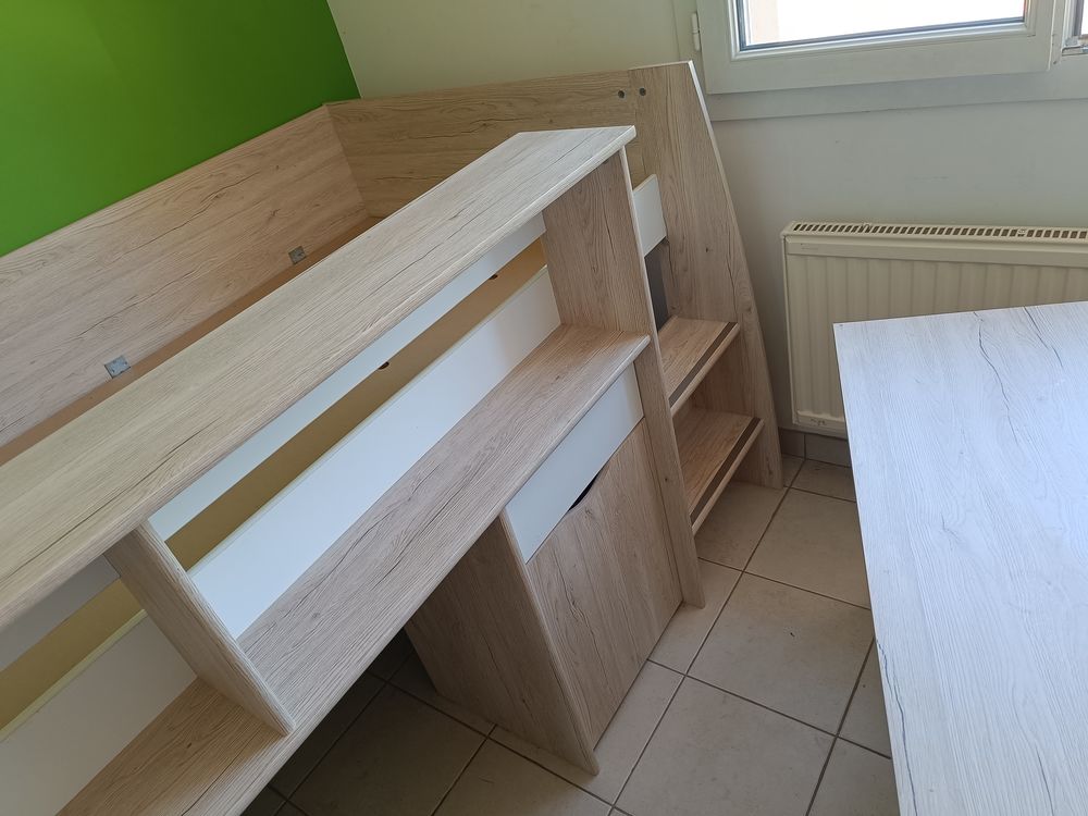 Lit mezzanine enfant avec bureau Meubles