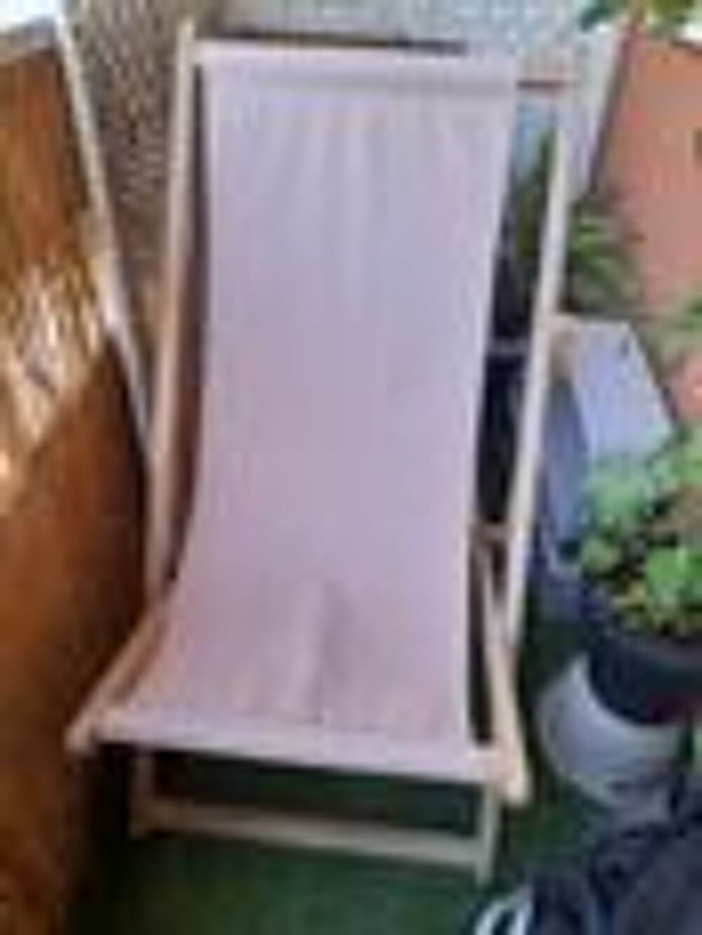 chilienne en bois et tissus Jardin