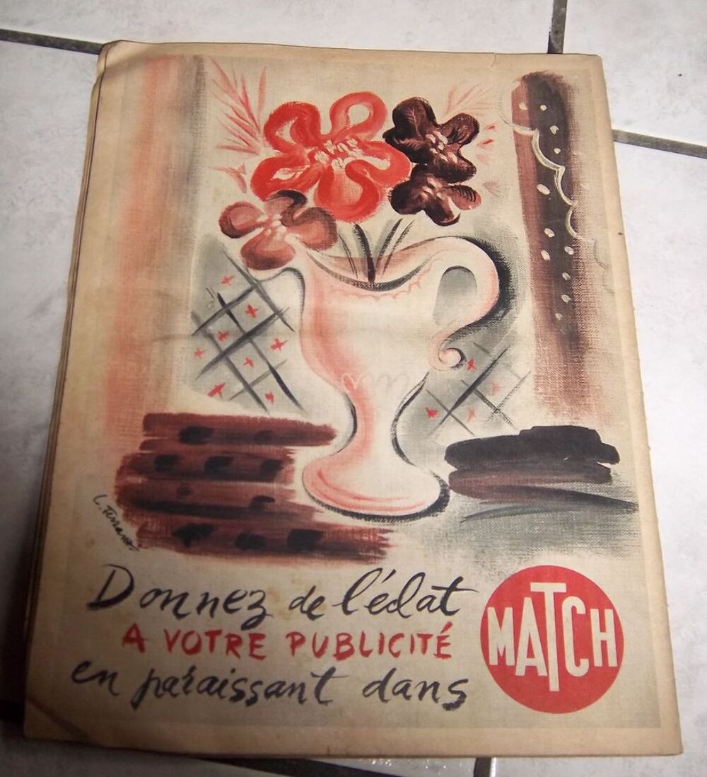Magazine Match n&deg; 60 24 ao&ucirc;t 1939 Livres et BD