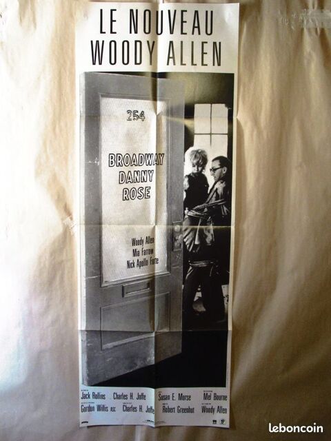 Affiche de cin�ma BRODWAY DANNY ROSE 60x160 cm 17 Curtafond (01)