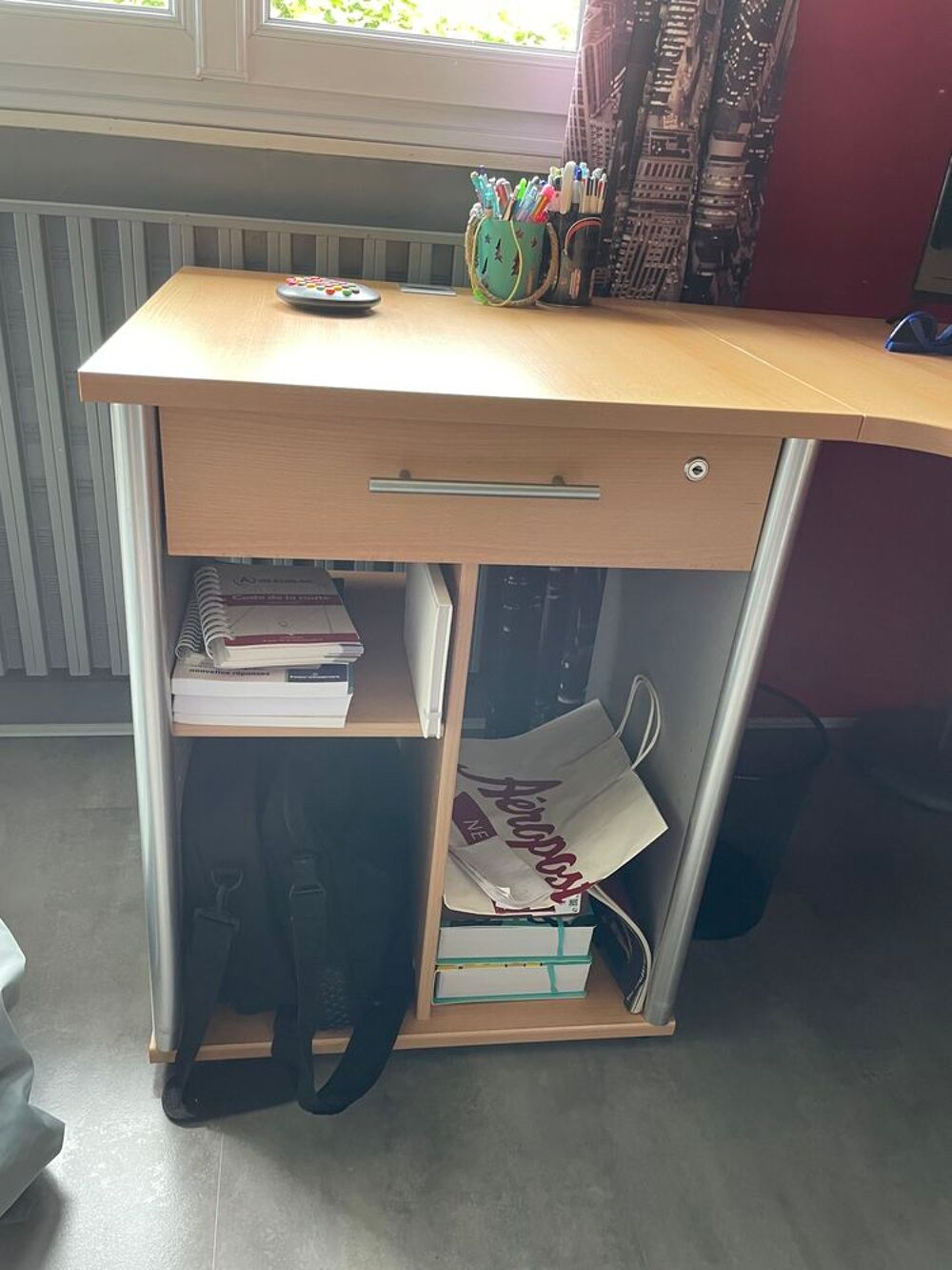 Bureau d'angle multim&eacute;dia Meubles