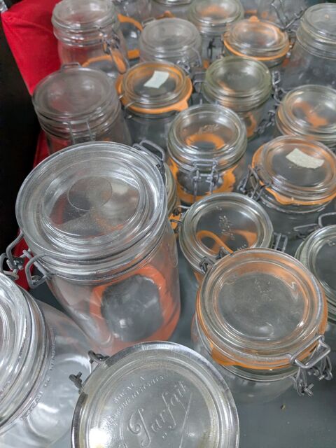 Lot de bocaux en verre avec couvercle m�canique 1 Ingwiller (67)