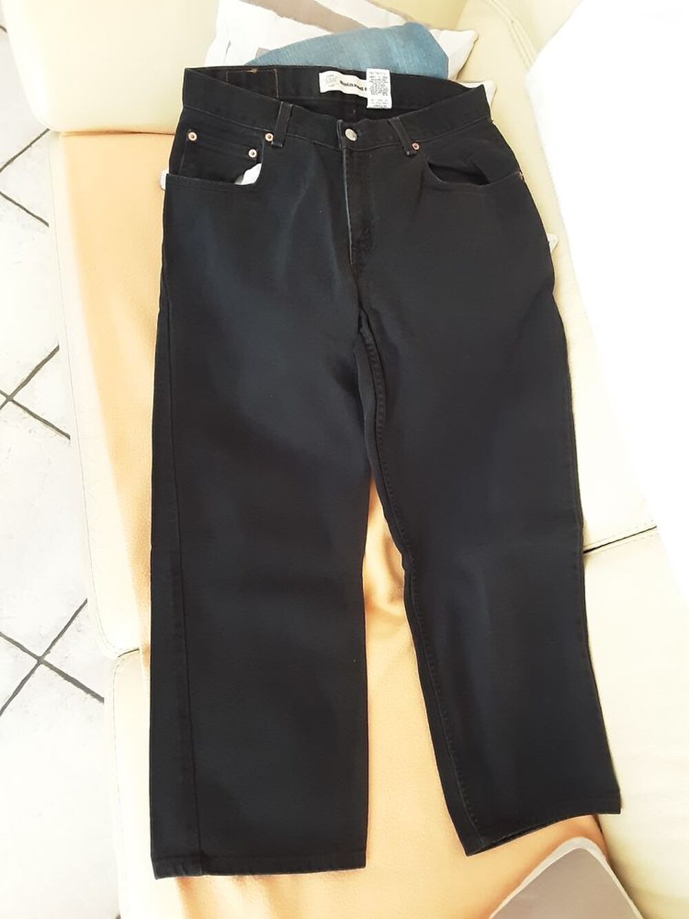 Jean levis homme noir Vtements