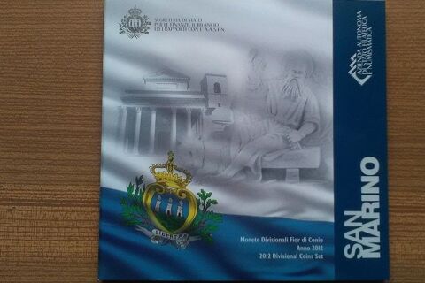 KIT 8 PIECES  DE SAINT MARIN ANNEE 2012 40 Dolus-d'Ol�ron (17)