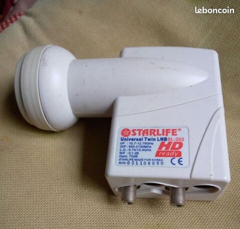 starlife universal twin LNB 15 Beauchamp (95)