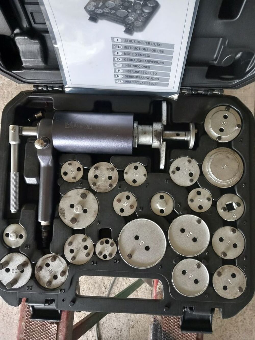 Repousse pistons Bricolage