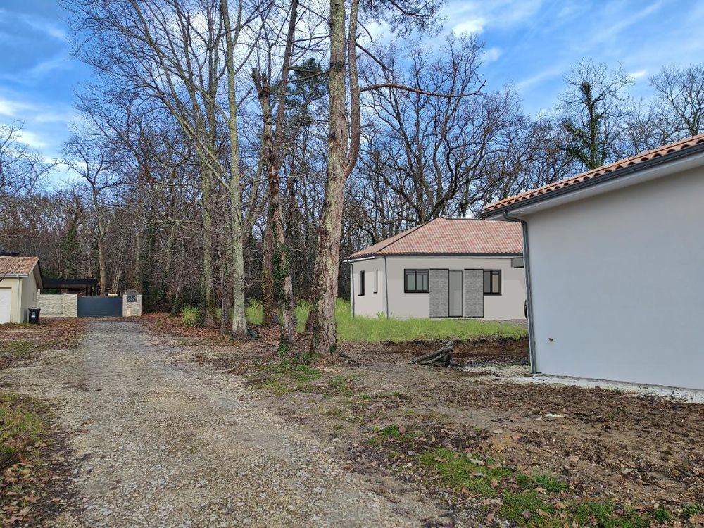 Vente Terrain TERRAIN D'EXCEPTION 2 272 m² ? PERMIS DE CONSTRUIRE ACCORDÉ Camblanes-et-meynac