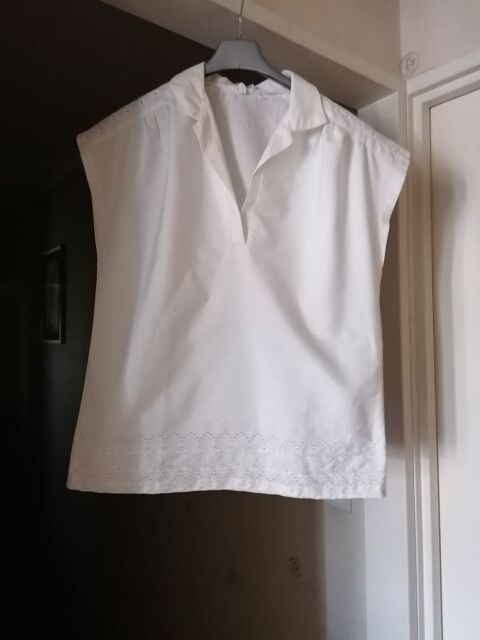 Chemisier blanc vintage 5 Jury (57)