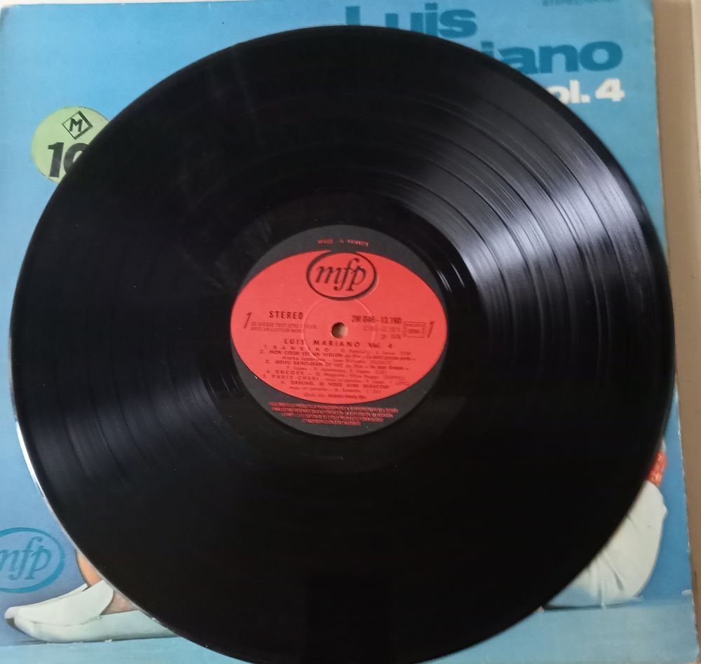 LUIS MARIANO / 5 X DISQUES 33 TOURS CD et vinyles