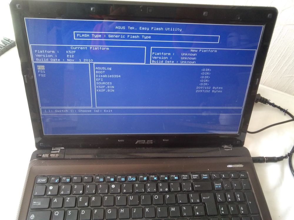 PC Portable Asus K52F de 15 pouces Matériel informatique