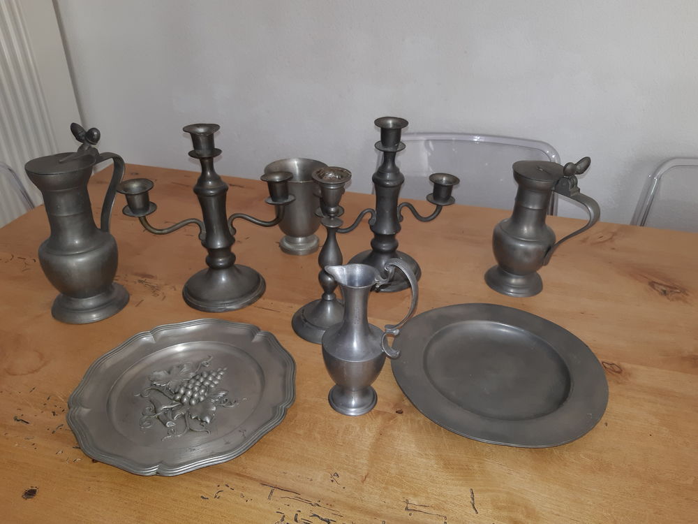 Produits en &eacute;tain Décoration