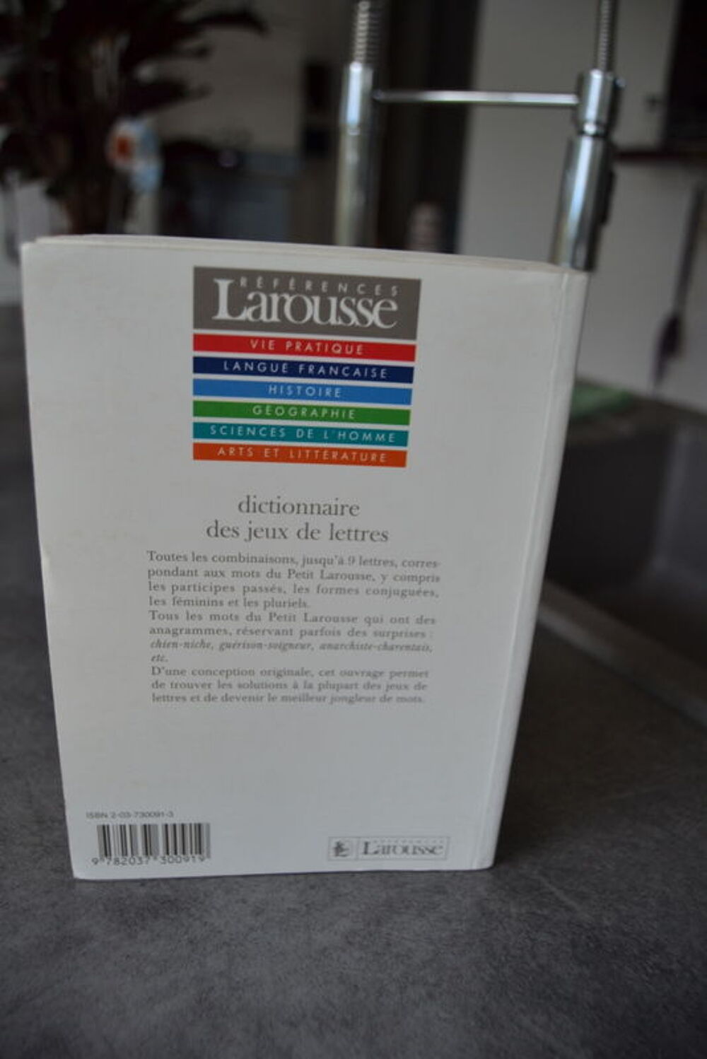 LAROUSSE JEUX DES LETTRES 151000 Anagrammes Livres et BD