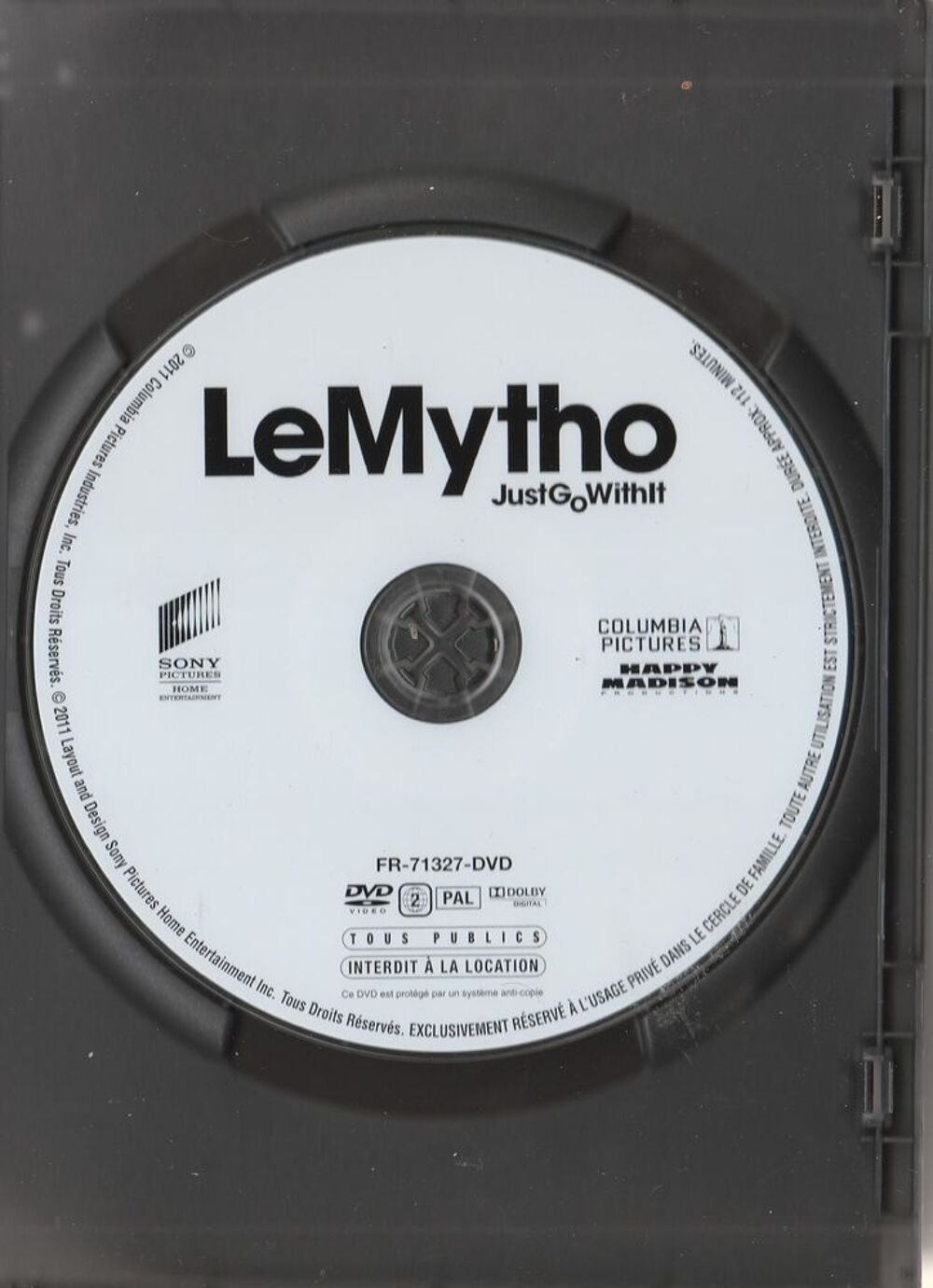 Le mytho DVD et blu-ray