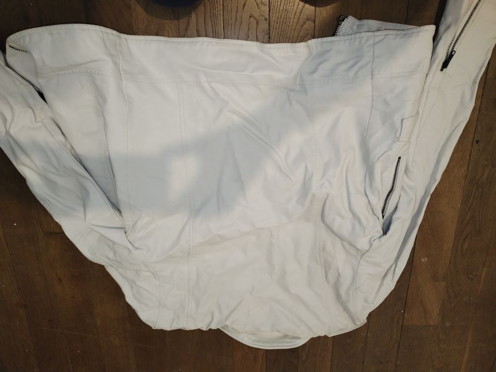 Perfecto blanc (Taille S) Vêtements