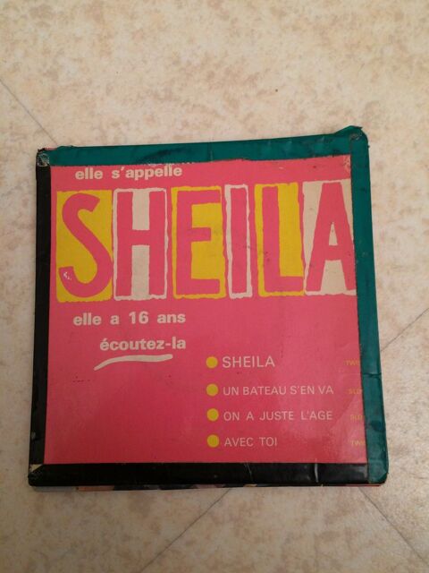 VINYLE 45T 1er disque de SHEILA titre SHEILA 10 La Rochelle (17)