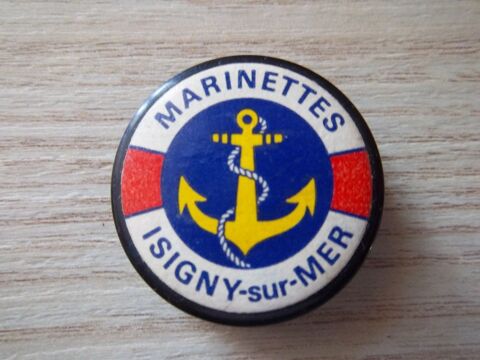badge époque 1966 Marinettes Isigny Sainte-Mère insigne 10 Valognes (50)