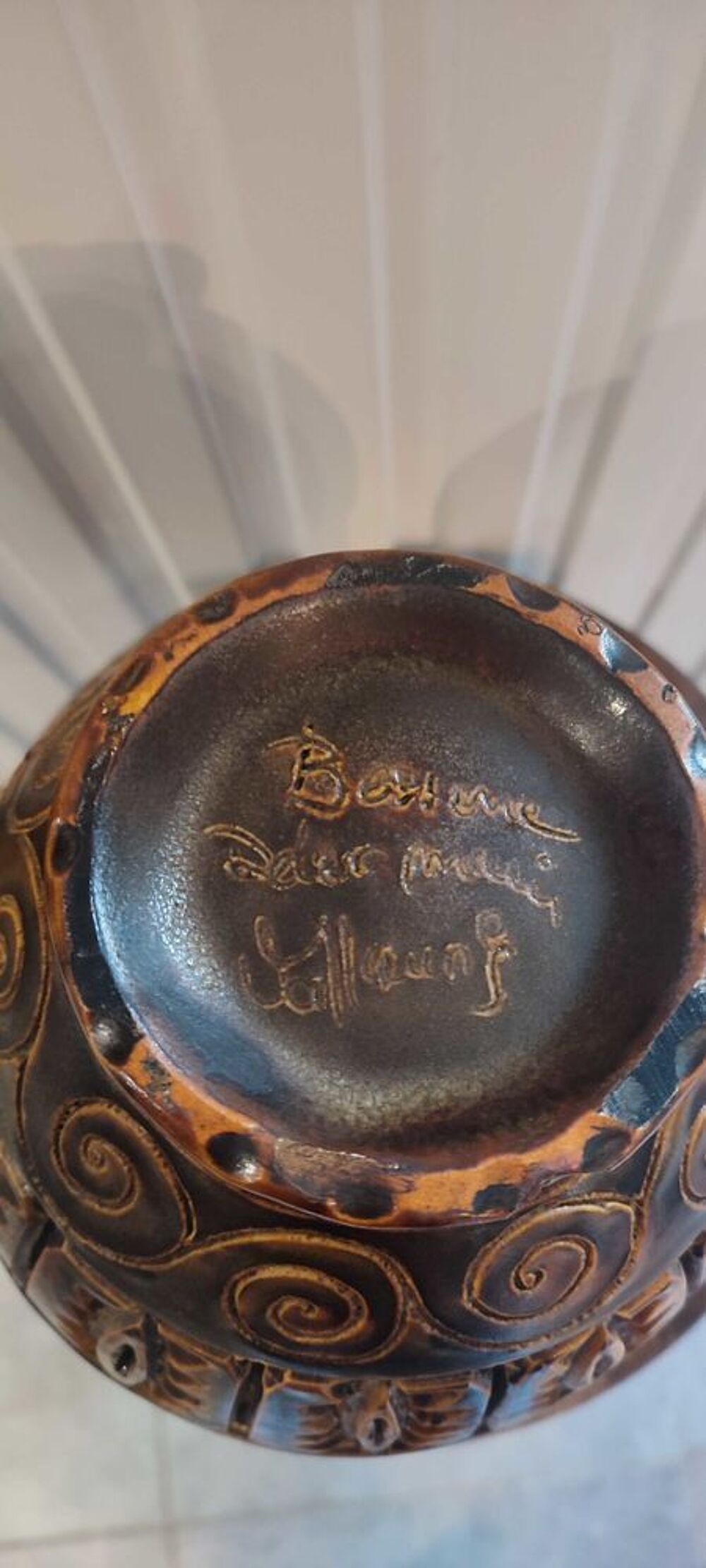 C&eacute;ramique Marius et Huguette Bessone &agrave; Vallauris 
