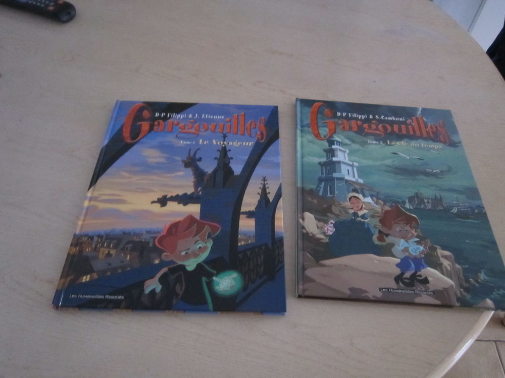 4 livres Gargouilles et petite poule Livres et BD