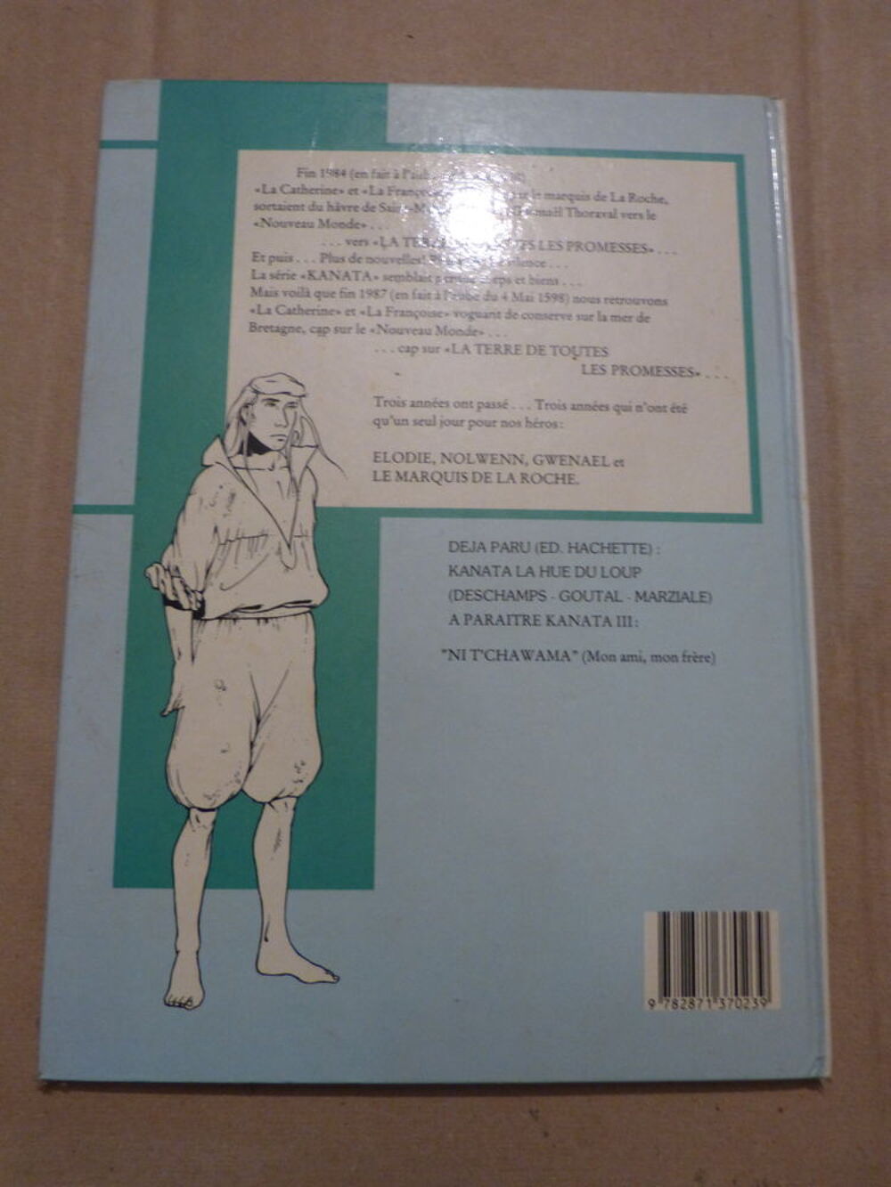 BD KANATA N&deg; 2 avec une d&eacute;dicace de CLAVAUD Livres et BD