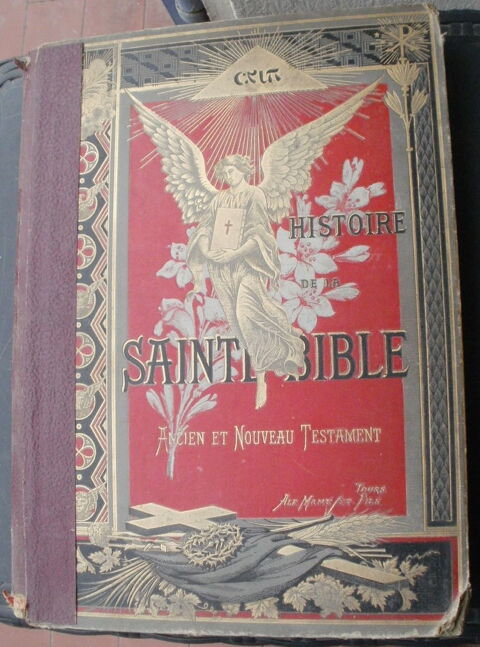 1893 L'abb CRUCHET Histoire de la Sainte Bible  15 Montauban (82)