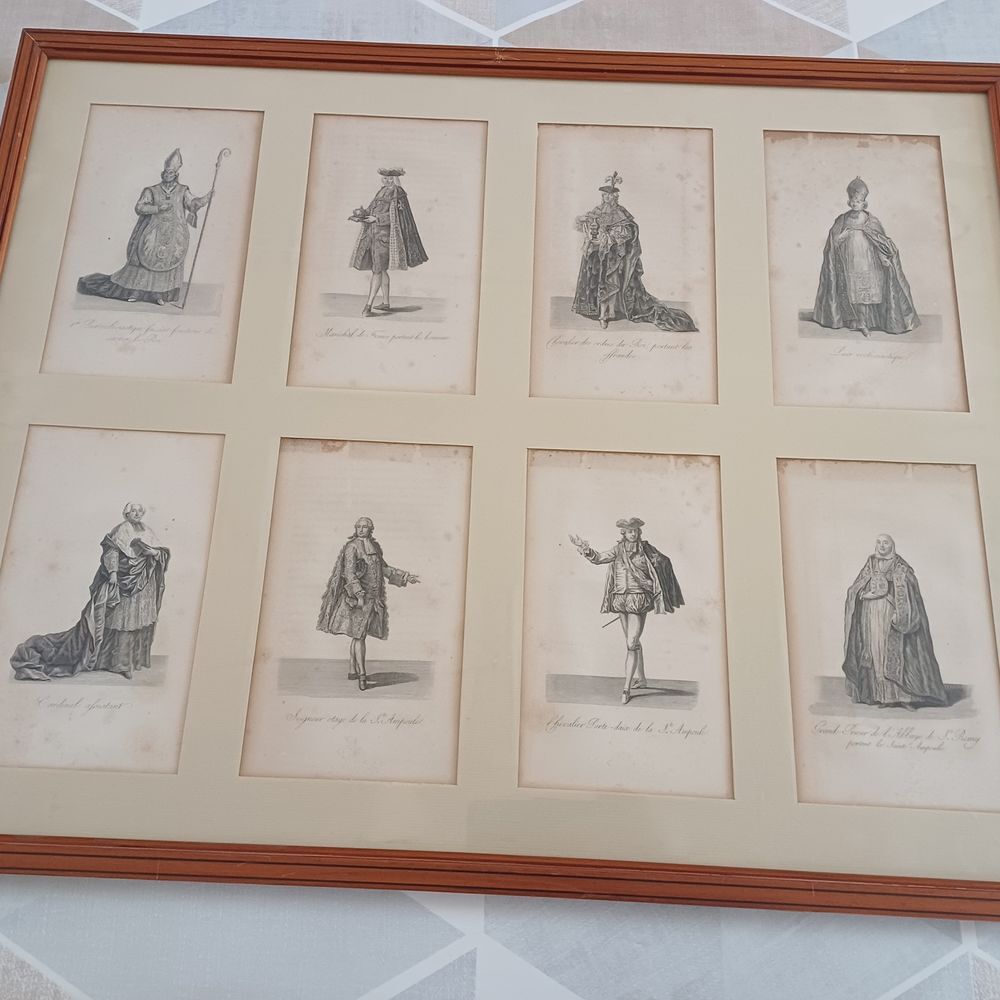 Tableau ancien roi photo origine 