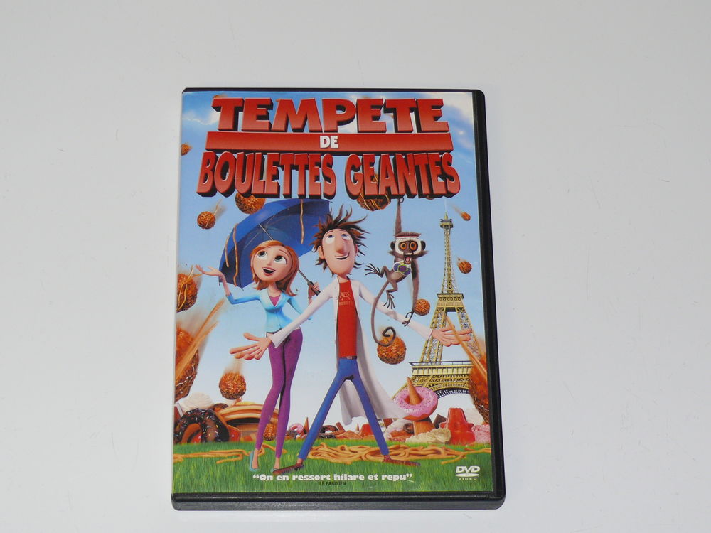 DVD : "Temp&ecirc;te de boulettes g&eacute;antes" DVD et blu-ray
