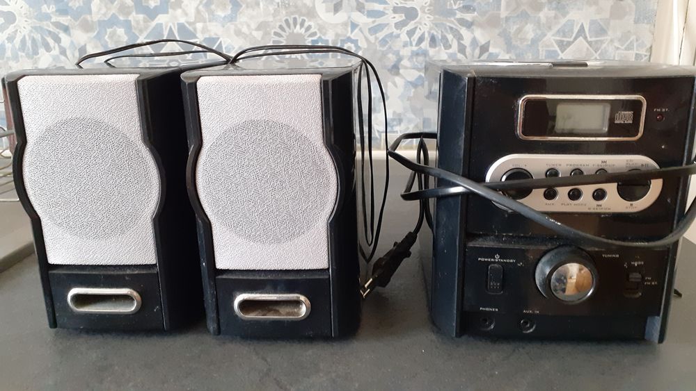 Mini cha&icirc;ne CD et vinyles